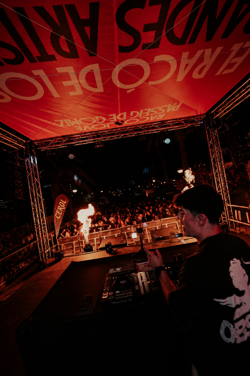 Jordi Oltra en festival